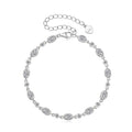3.3 ctw D Color VVS1 Classic Moissanite Tennis Bracelet