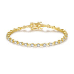 3mm D Color VVS1 Moissanite Classic Tennis Bracelet