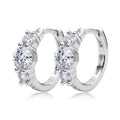Three-Stone HPHT Lab-Grown Diamond Luxury Earrings