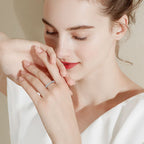 Elegant D Color VVS1 Moissanite Eternity Band Ring